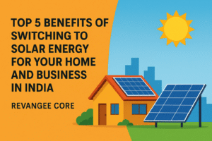 Top 5 Benefits of Switching to Solar Energy for Your Home and Business in India | REVANGEE CORE